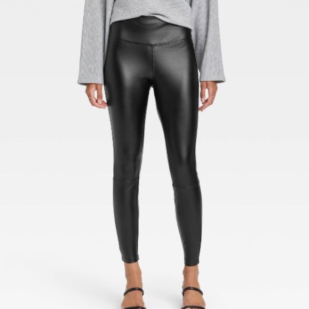 A New Day Leather Leggings